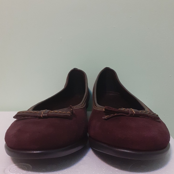 LeatherLoafer soft 100%Suede Leather Cushioned Padded penny Loafer Shoe 7us NEW - Picture 2 of 4